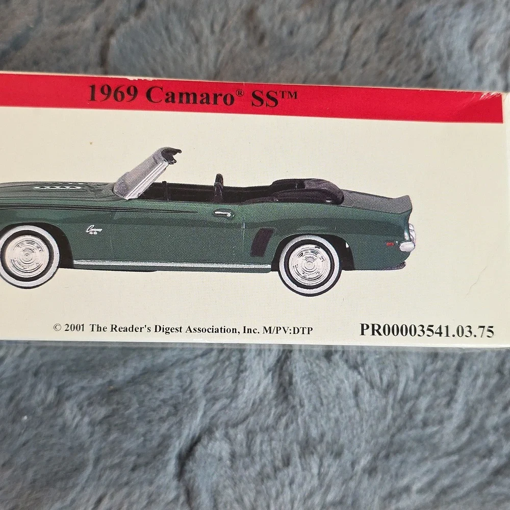 2001 Readers Digest Die Cast 1969 Camaro Toy Car